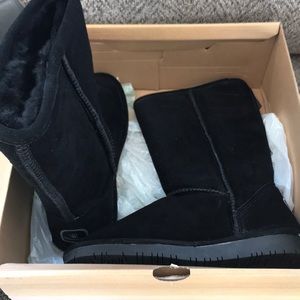 Bear paw black boots